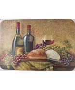 Kitchen Vinyl Placemats Bread-Wine Theme, Select  1 or 4 Pk - £6.17 GBP+