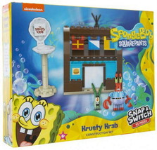 Spongebob Squarepants Snap &amp; Switch Krusty Krab Construction Set - £13.08 GBP