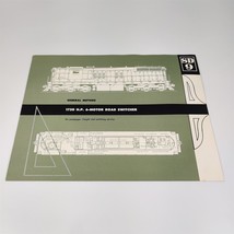 ✅ General Motors Railroad Brochure SD9 Locomotive Road Switcher Specific... - $29.69
