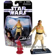 Year 2006 Star Wars Saga Collection 4&quot; Figure GENERAL RIEEKAN + Anakin Skywalker - $34.99