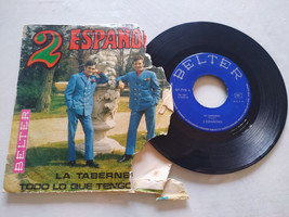 2 Spanish The Innkeeper 1970 Belter - Single LP vinyl 7 &quot; G+ - $162.80 MXN