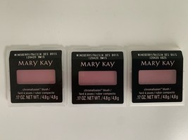 MARY KAY CHROMAFUSION BLUSH CHEEK COLOR WINEBERRY Lot Of 3 - £22.33 GBP