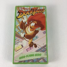 Disney Duck Tales VHS Tape High Flying Hero Launchpad McQuack Vintage 19... - £11.83 GBP