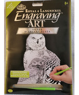 Royal &amp; Langnickel Engraving Art - Snowy Owls - $148.07 MXN