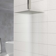 10&quot; Square Rainfall Shower Head: Brushed Nickel - $82.12 CAD