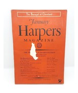 Harpers Magazine January 1934 With &quot;The Betrayal Of Cleveland&quot; Front Cover - $12.17 CAD