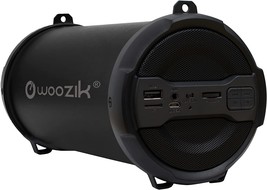 WOOZIK Rockit Go / S213 Bluetooth Speaker, Wireless Boombox, Black - £51.95 GBP