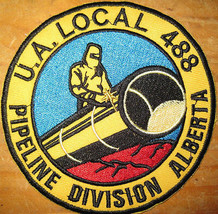 Local 488 UA PIPELINERS Division Alberta Steamfitters PIPEFITTERS 4&quot; Uni... - £7.97 GBP