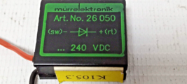 Murr Elektronik suppressor Art No. 26 0550 24V DC - £56.61 GBP