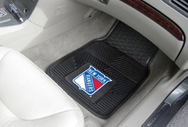 NHL New York Rangers Auto Front Floor Mats 1 Pair by Fanmats - £47.95 GBP