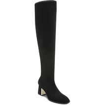 Alfani Women Over the Knee Sock Boots Nanda Size US 5.5M Black Microsuede - £39.15 GBP