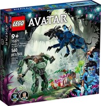 LEGO Avatar Neytiri &amp; Thanator vs. AMP Suit Quaritch (75571) NEW (Damage... - £33.24 GBP