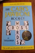 The Cain&#39;s Jawbone Book of Crosswords Foreword By Will Shortz  By Torquemada - £4.01 GBP