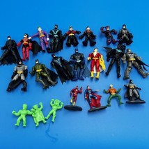 Lot of 22 Mattel Imaginext DC Comics Figures Batman Superman Joker Aquam... - $18.70
