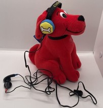 Clifford the big red dog plush radio with tags PBS works great Really Cute - £9.11 GBP