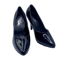 Pleaser Dream 420W Pump 4&quot; Heel Stiletto Shoes Black Size 10 Dance Stage... - £30.38 GBP