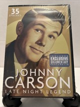 Johnny Carson: Late Night Legend (DVD, 2011, 4-Disc Set) TV Comedy Talk - $3.95