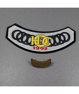 Harley Davidson Owners Group HOG 1993 Annual Membership Rocker Patch and... - $12.95
