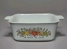 Vintage Corning Ware 7x5x3&quot;  Spice Of Life  Medium Casserole Dish P-4-B NO LID - £12.12 GBP