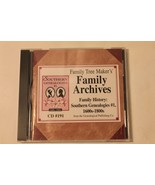 Family Tree Maker&#39;s CD #191 Family History: Southern Genealogies #1, 160... - $185.64 MXN