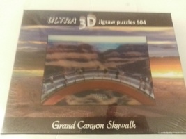 Grand Canyon Skywalk 3D Jigsaw Puzzle 504 Pieces 490mm X 340mm Arch View - $24.99