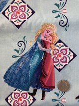 Disney Frozen Sisterly Love Anna Elsa Springs Creative Cotton Fabric 2yds 43.5” - £29.10 GBP
