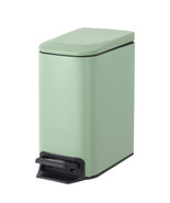 Cesun Small Bathroom Trash Can with Lid Soft Close, Step Pedal, - £99.98 GBP