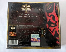 Star Wars Episode 1 Phantom Menace VHS Widescreen Collector&#39;s Edition Book &amp; 35m - £11.86 GBP