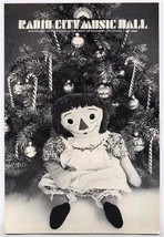 Radio City Music Hall Program XMAS 1975 Raggedy Ann Rockettes Sunshine Boys - £17.76 GBP