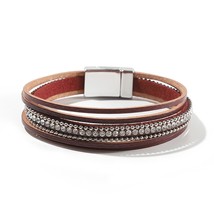 39 Style Handmade Genuine Leather Women&#39;s bracelet for women Charm Bracelet Wrap - £12.82 GBP