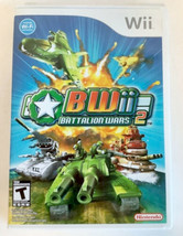 BWii Battalion Wars 2 Nintendo Wii 2007 Video Game RTS military strategy - £19.93 GBP