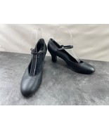 Capezio Salsa Dance Shoes Women 8 N Footlight Character Mary Jane Black ... - $51.36 CAD