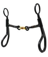 Western Argentine Sweet Iron 5" Dogbone Copper Wired Mouth Horse Bit 35679B - $34.64