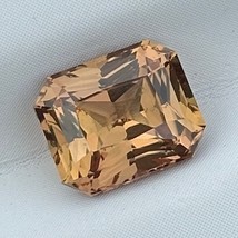 2.14 Cts 100% Natural Earth Mine Unheated Brown Sapphire Radiant Cut Loose Gemst - £1,130.90 GBP