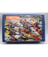 Vintage Matchbox 24 Collector&#39;s Car Carry Case Blue 2 Trays 80&#39;s Gen X Toy - $34.67 CAD