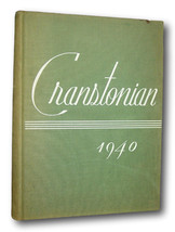 Rare  The Cranstonian 1940 Cranston High School, Cranston Rhode Island Y... - £55.15 GBP