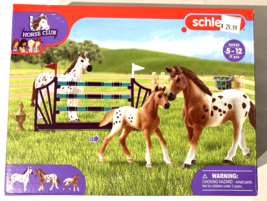 Schleich Horse Club Lisa’s Tournament Training Set, 42433, 17 Pcs, New In Box - £23.70 GBP