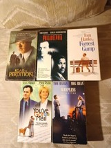 5 Tom Hanks VHS Forrest Gump Sleepless In Seattle You&#39;ve Got Mail... - £28.69 GBP