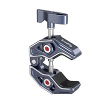 SMALLRIG Crab-Shaped Clamp with 1/4"-20, 3/8"-16 Threaded Holes , Payload 7.7lbs - £26.58 GBP