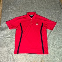 Nike Mens Polo Shirt Extra Large Red Black Golf Ryder Cp Valhalla Sports... - £11.02 GBP