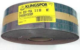 311 80X-PSA 3 x 50 MT Klingspor 3110080Y3X50P PSA-CS311-80X-3 - £87.31 GBP