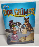 ThinkFun Dog Crimes Single Player Logic Game Brainteaser New Sealed - $11.83