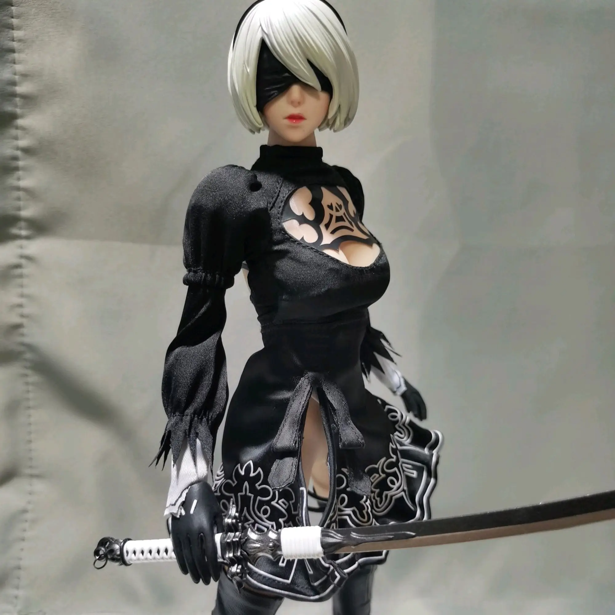 IN STOCK Toys park TP001 1/6 2B Sister Head Sculpt NieR:Automata black dress - £19.84 GBP+
