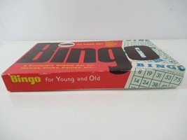 Whitman Bingo Game Vintage For Young &amp; Old Made in the USA with Cards Co... - £13.71 GBP