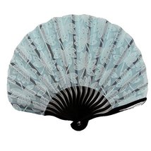 Alien Storehouse Beautiful Summer Fan Folding Fan Foldable Hand Held Fan for Gif - $18.46
