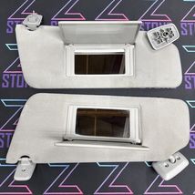 04-08 FORD F150 DRIVER LEFT &amp; PASSENGER RIGHT SUN VISOR VISORS SET PAIR ... - $59.95