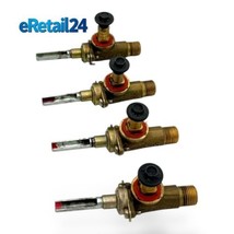 GE Range Burner Valves WB21K10072 WB21K10040 WB21K10038 WB21K10039 SET Of 4 - $52.15
