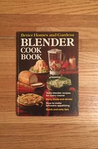 Vintage 1971 Better Homes and Gardens Blender Cookbook- hardcover