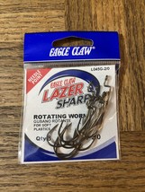 Eagle Claw Lazar Sharp Rotating Worm Hook Size 2/0 - £13.07 GBP