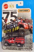 Matchbox 2020 Mattel 75th Anniversary Special Ford F350 Superduty Red Fire Truck - £3.12 GBP